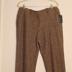 George Woman's Dress pants size 16 Brown & Tan NWT
